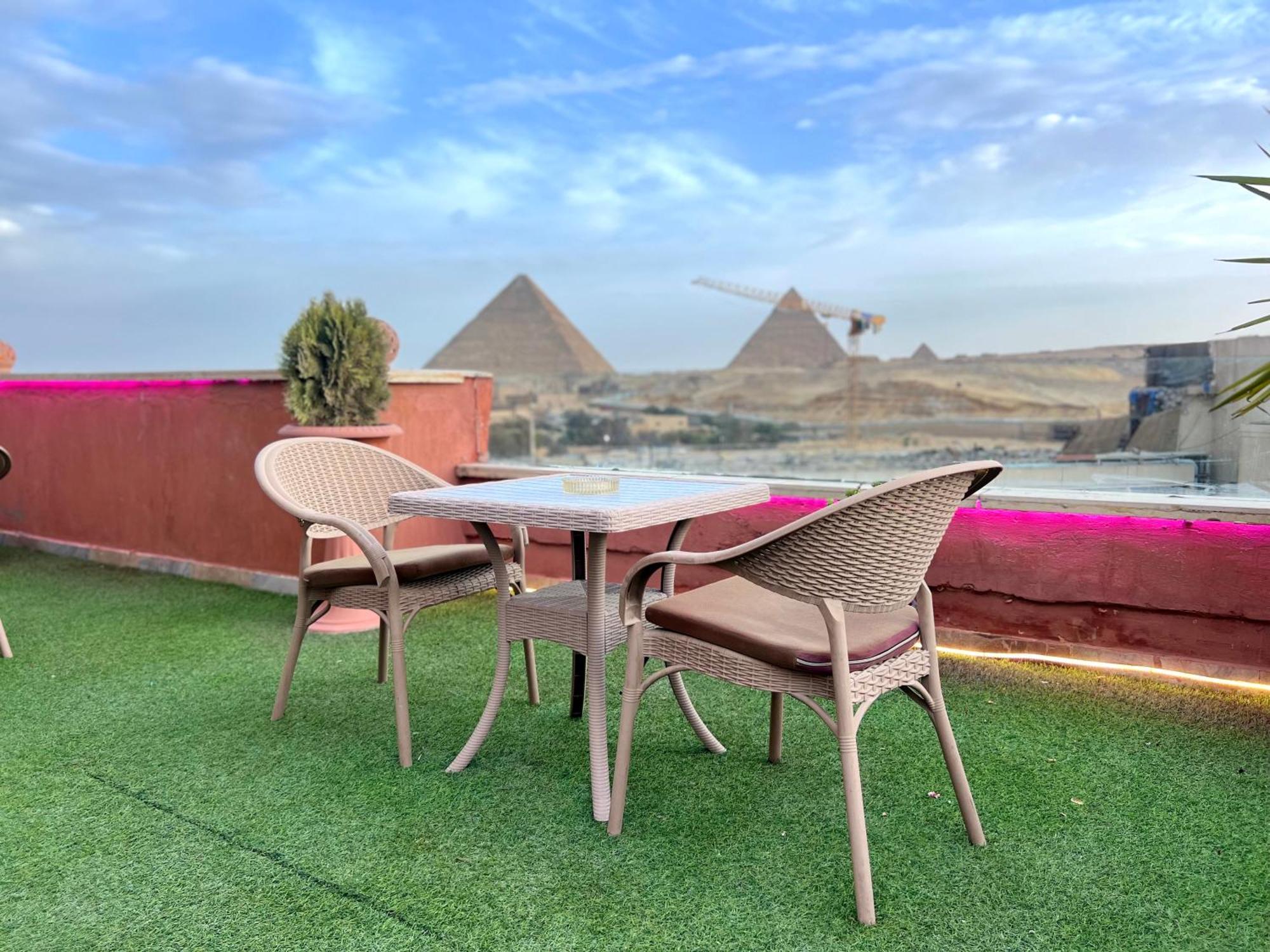 Grand Pyramids Inn Kafret el-Gabal Exterior foto