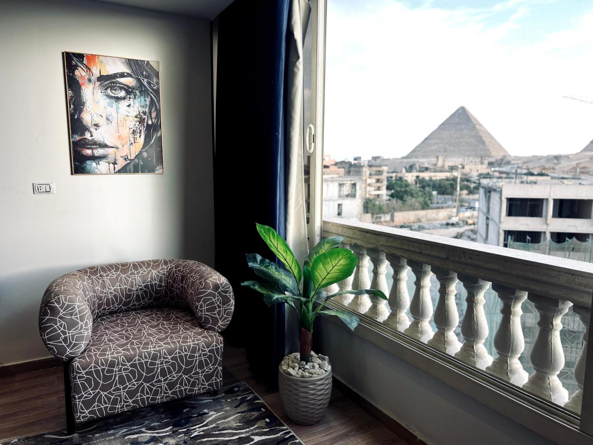 Grand Pyramids Inn Kafret el-Gabal Exterior foto